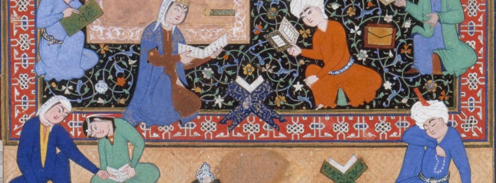 laila and majnun in school dt232547 detail